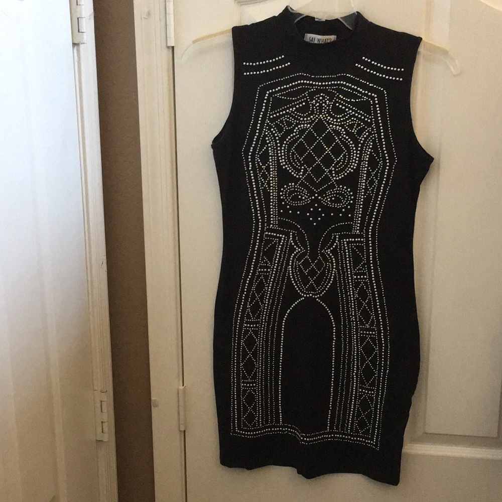 FINAL MARKDOWN Ladies Say What? Embellished Dress (M)